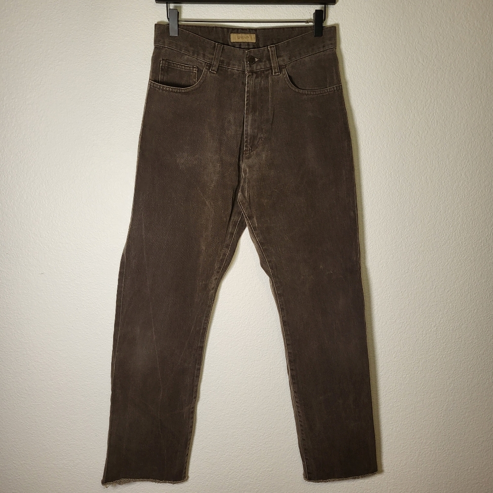 Seventy Brand Raw Hem Denim Jeans size 32